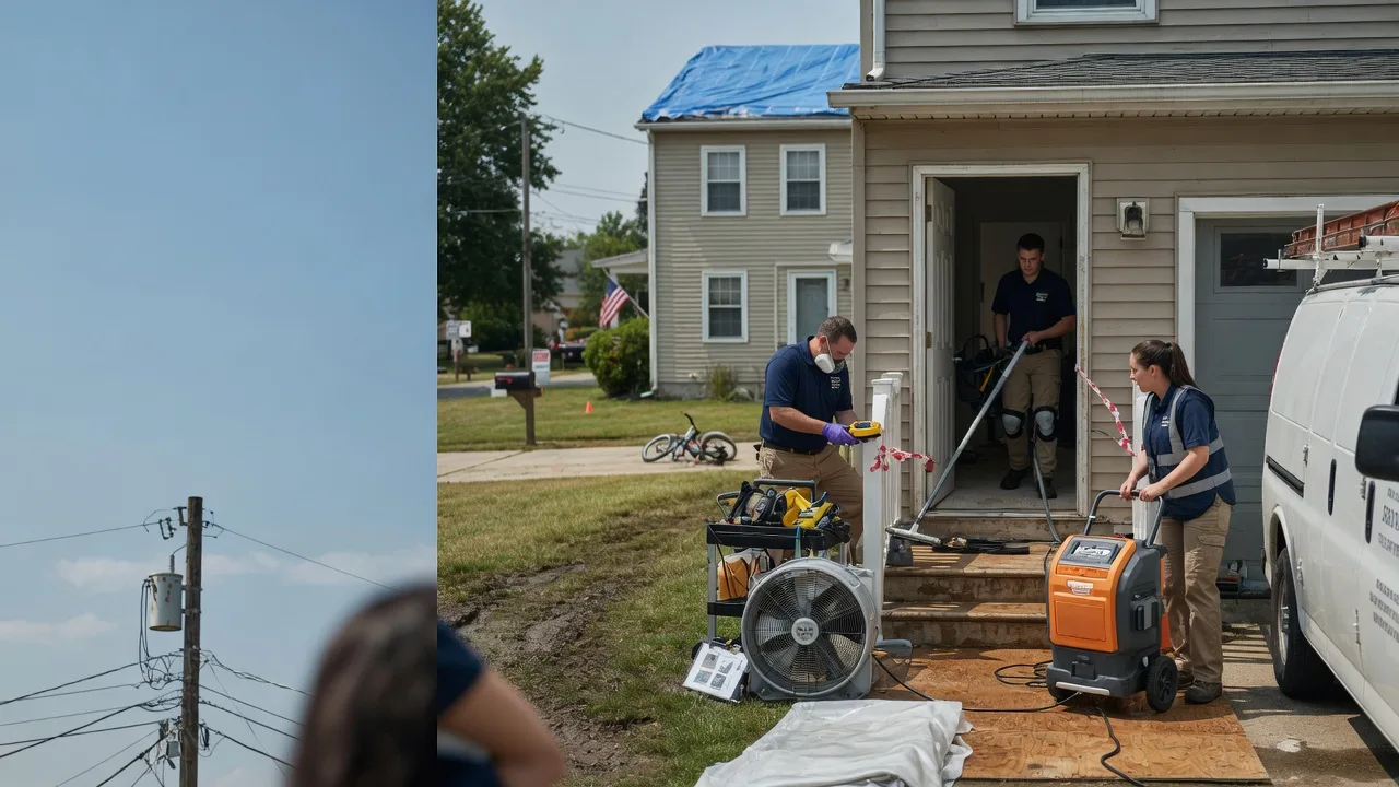 Water Damage Repair in Millersburg, IN near me